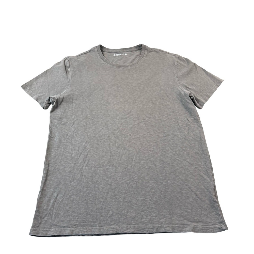 American Giant Mens Cotton Short Sleeve T Shirt Green Size Medium USA Made